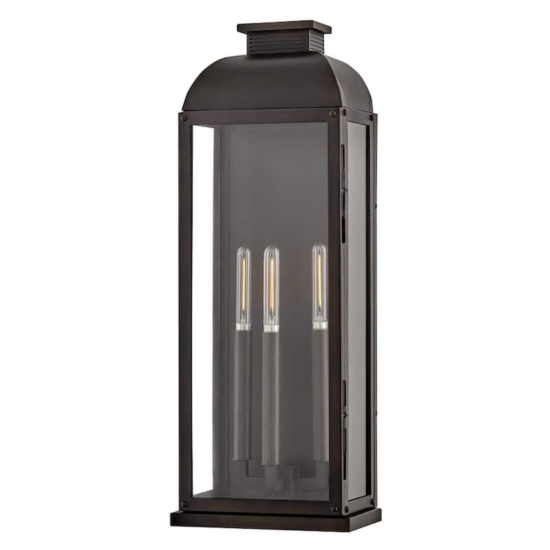 Hinkley Lighting 28835 Tiverton 3 Light 24" Tall Wall Sconce - Oxidized Brass
