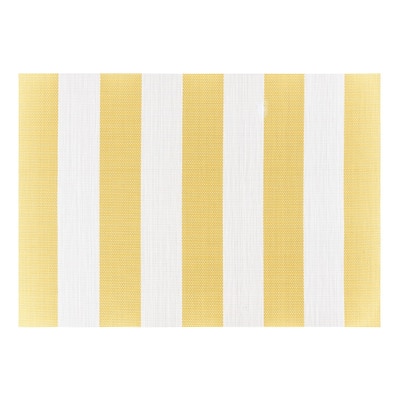 Cabana Stripe 100 Textilene Placemat (Set of 4)
