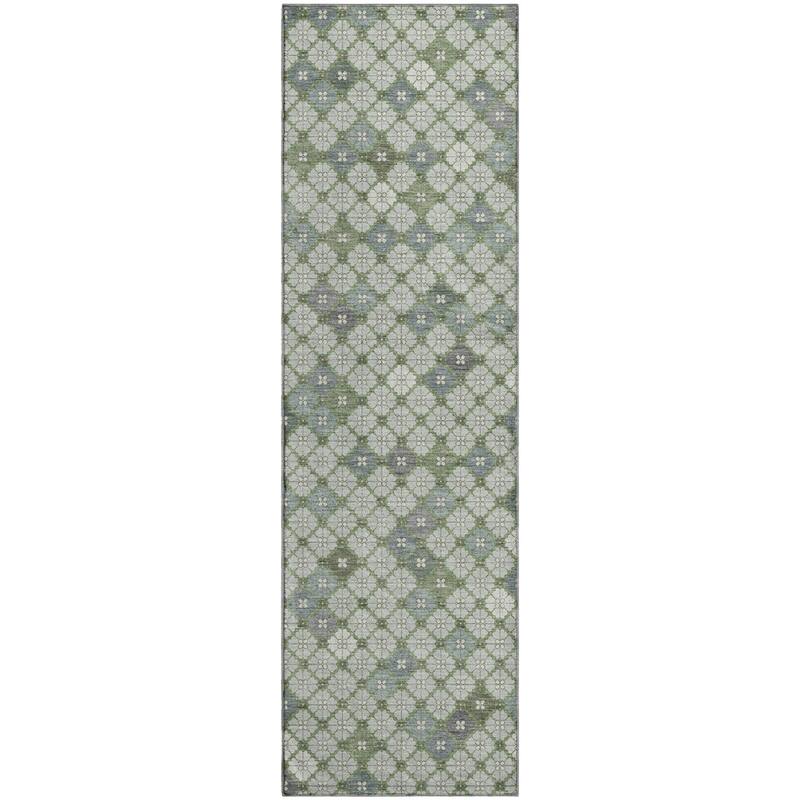 Premium Washable Super Soft Modern Mosaic Mayfield Rug