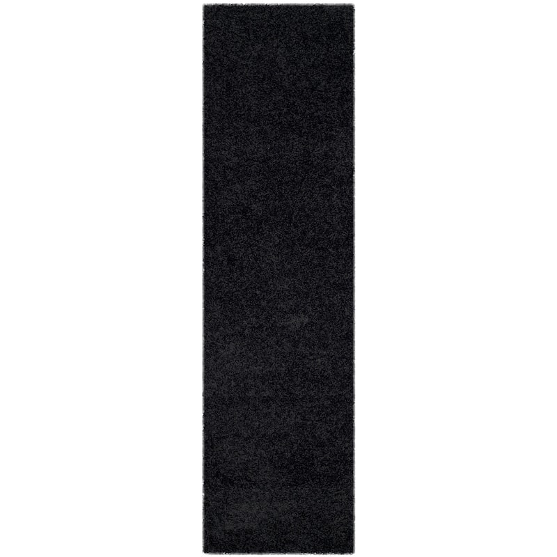 SAFAVIEH Laguna Shag Verdiana Solid Color 2-inch Thick Rug.