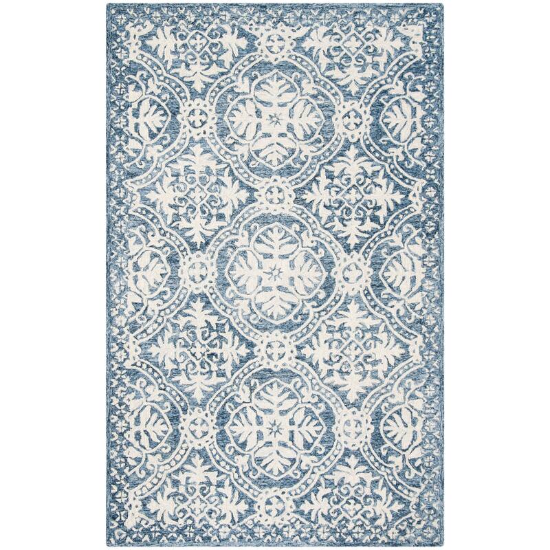 SAFAVIEH Handmade Micro-Loop Anamarija Wool Rug