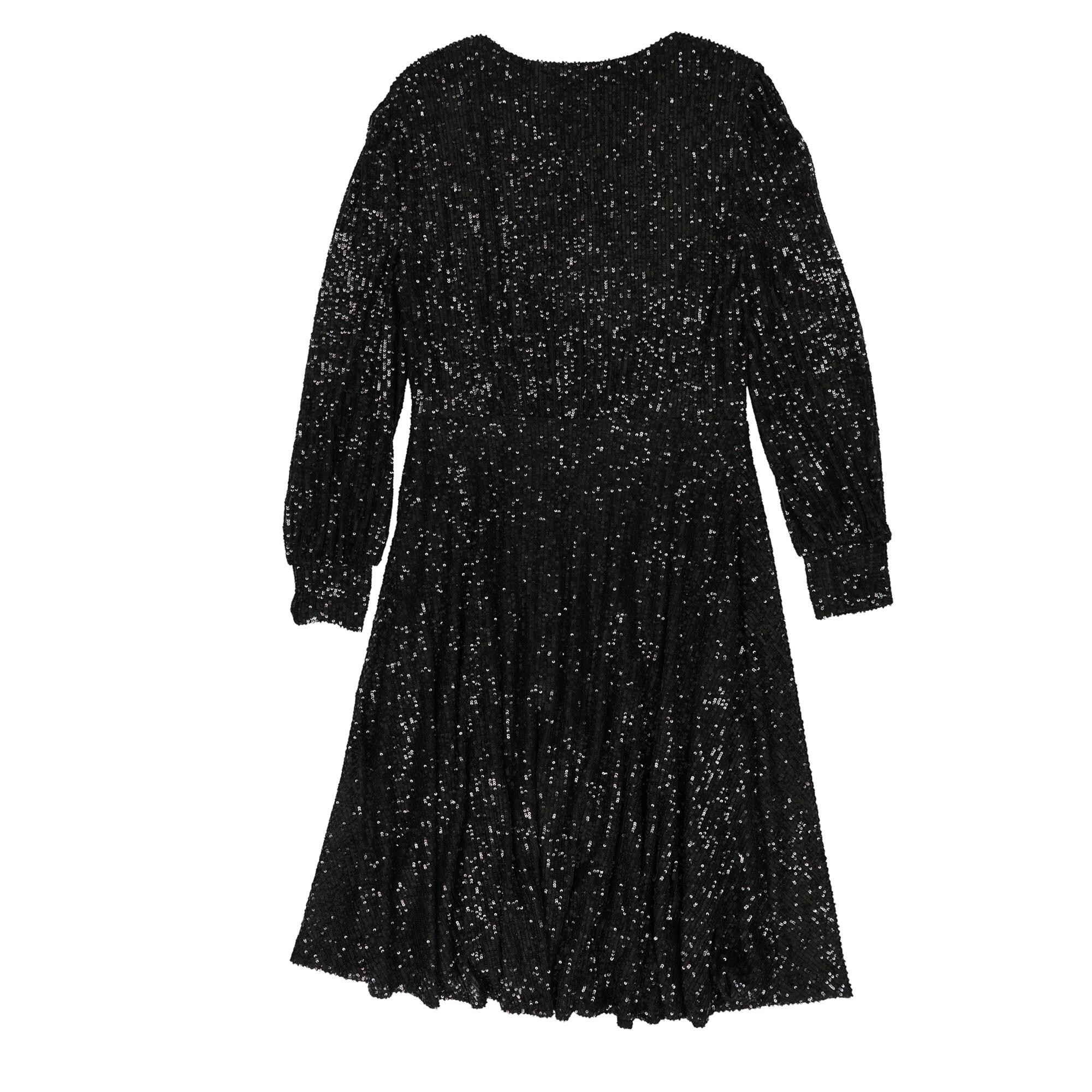 Tahari Womens Sequined Surplice Dress - Bed Bath & Beyond - 41857498
