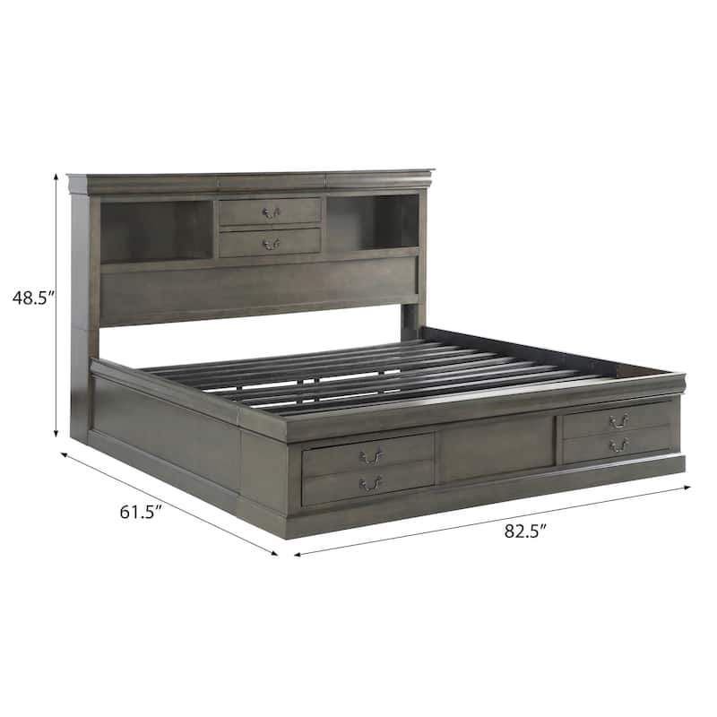 Cavender Storage Bed with 5-Drawer