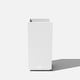preview thumbnail 43 of 49, Block Series Pedestal Planter 32"H x 15.5"W - White