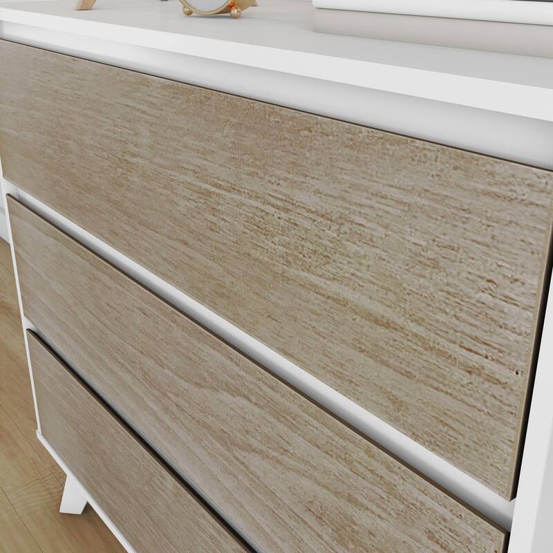 Max and Lily Scandinavian 3 Drawer Dresser