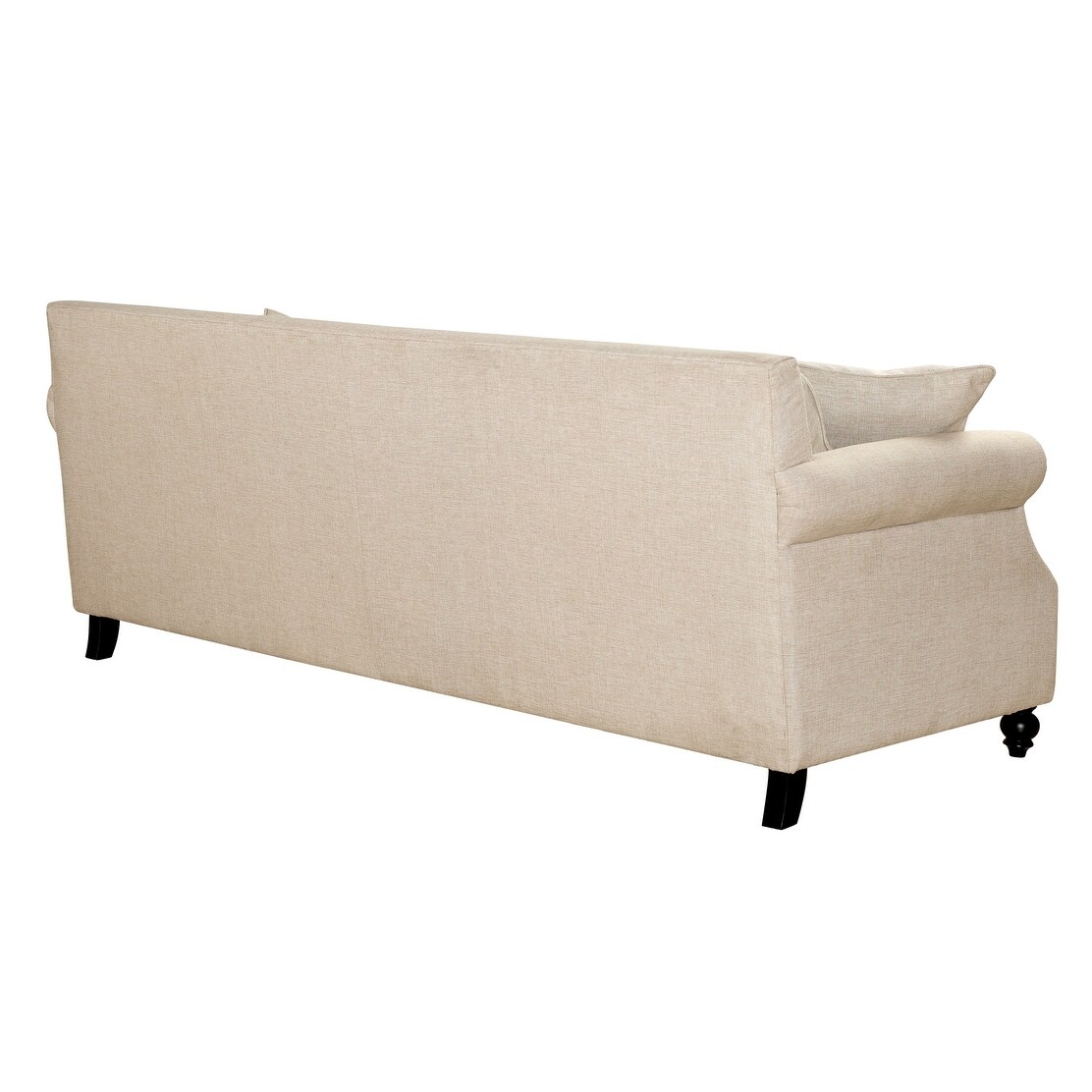 Camden Beige Linen Sofa Bed Bath Beyond 8214361