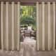 ATI Home Biscayne Indoor/Outdoor Grommet Top Curtain Panel Pair - 54X120 - Sand