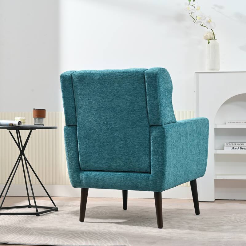 Teal 24.21" Button Tufted Arm Chair