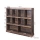 preview thumbnail 26 of 28, GDFStudio - Oxon Modern 10-Shelf Bookcase with Cubby Storage