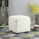 preview thumbnail 1 of 27, HomePop Modern Cube Ottoman