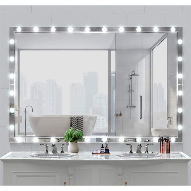 Hollywood LED Full Body Mirror with 3 Color Mode Lights