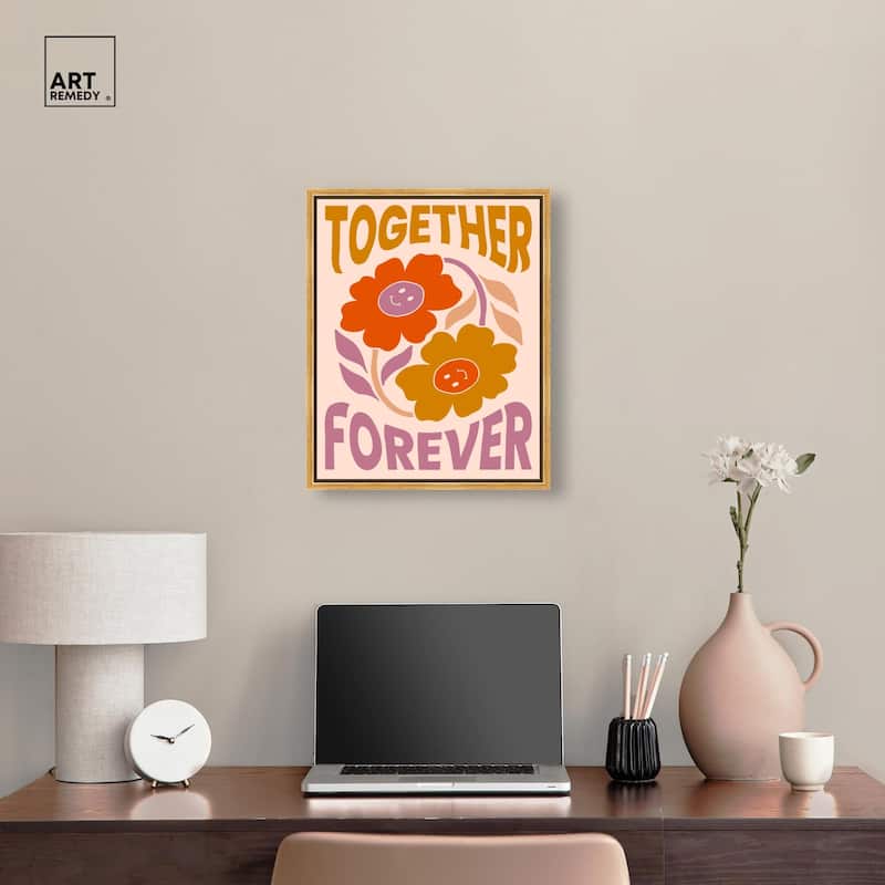 We Together Canvas by Art Remedy