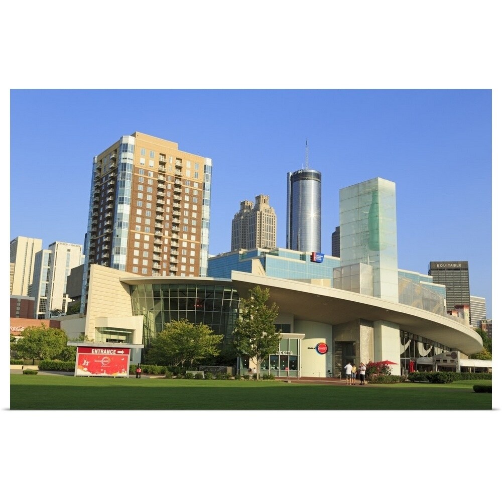 Shop World Of Coca Cola In Pemberton Park Atlanta Georgia Poster Print Overstock 21003397