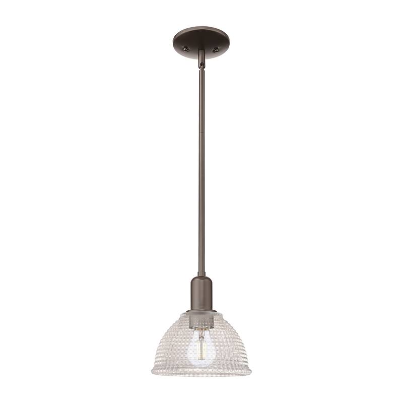 Innovations Lighting Endless Possibilities Arcadia - Arietta - 1 Light 8" Stem Hung Mini Pendant - Oil Rubbed Bronze