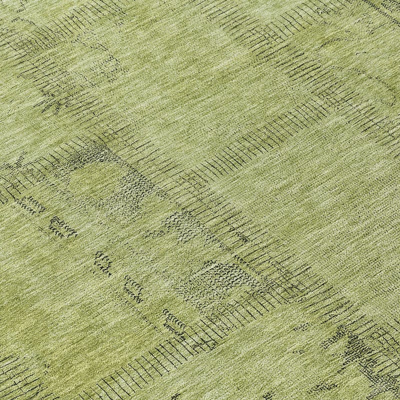 Machine Washable Indoor/ Outdoor Chantille Boho Traditional Rug