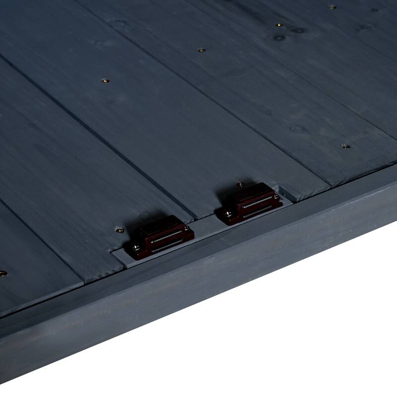 Roomfitters Garden Potting Bench with Storage Hutch, Outdoor Potting Table with 6 Drawers and Cabinets, Shelves