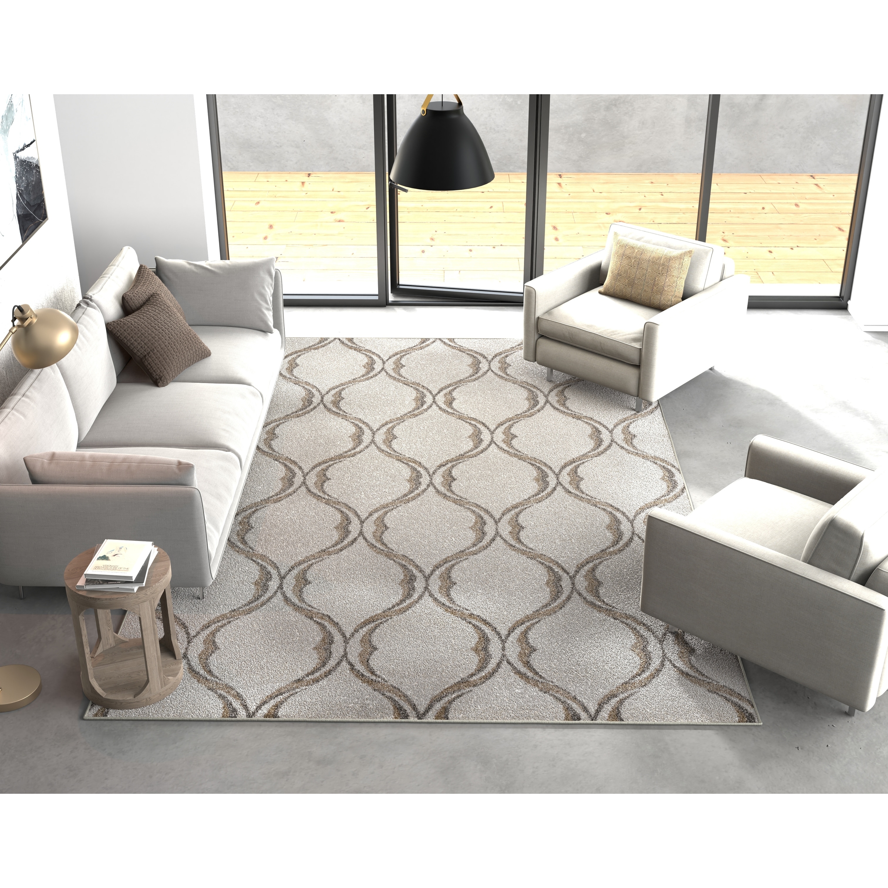 Ophenia Classic Trellis Outdoor Rug by Havenside Home