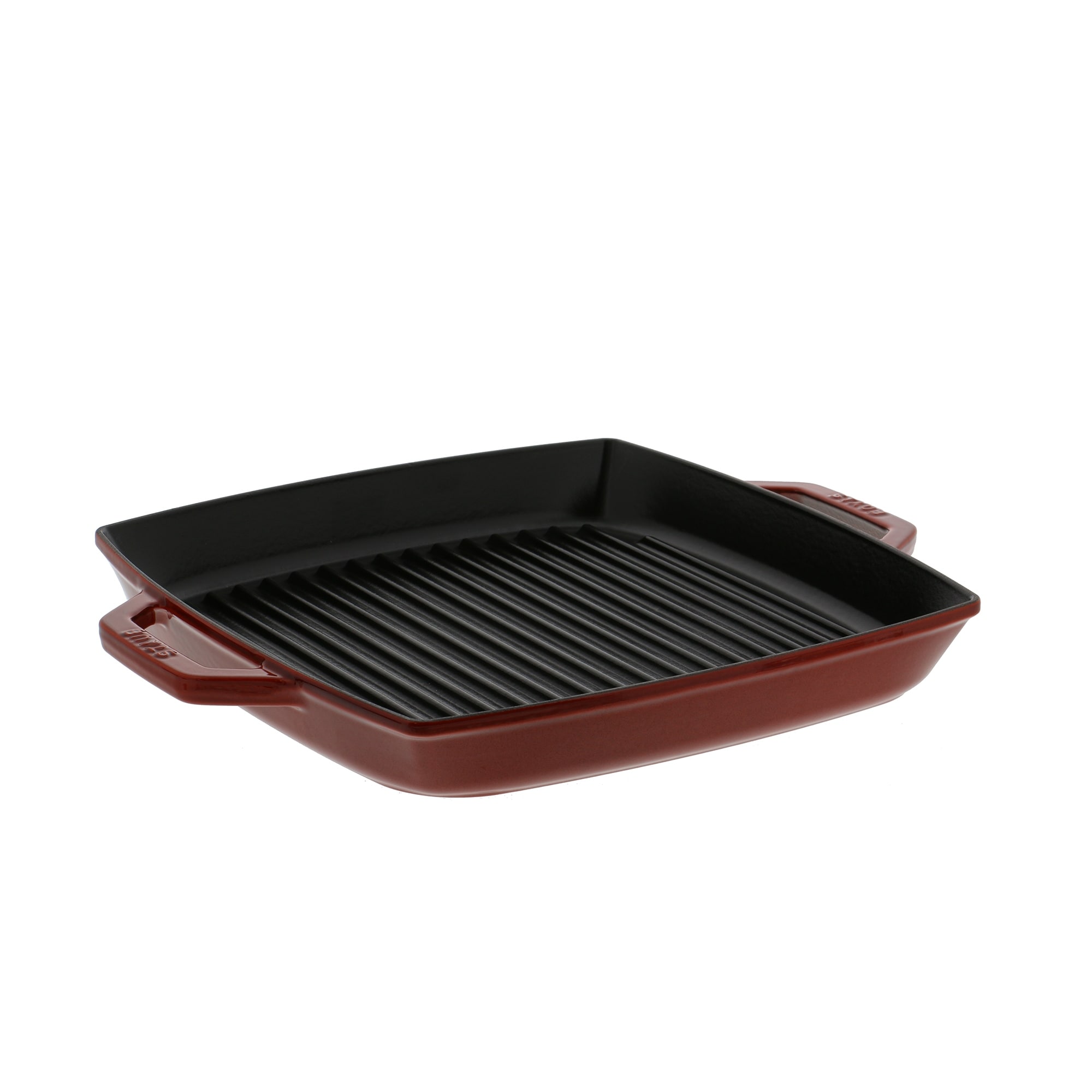Staub Round Double Handle Pure Grill Pan, 10, 4 Colors, Enameled