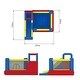 preview thumbnail 9 of 9, Leadzm Kids Inflatable Bounce House Safety Jumper Slide with 450W Blower