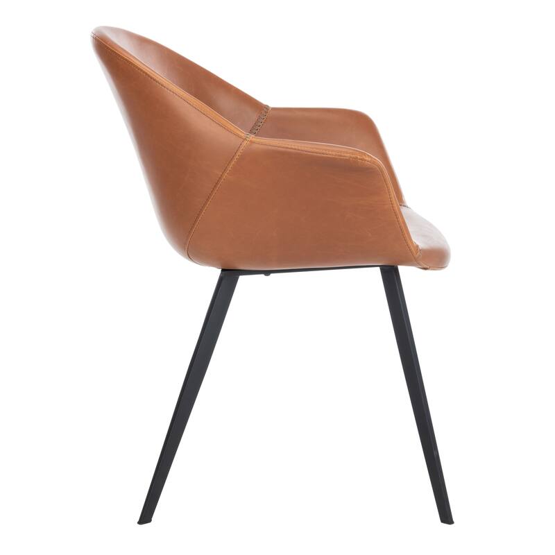 SAFAVIEH Dove Mid-Century Modern Tub Accent Chair (Set of 2) - 26" x 24" x 31.9" - 26" x 24" x 31.9" - 26Wx24Dx32H