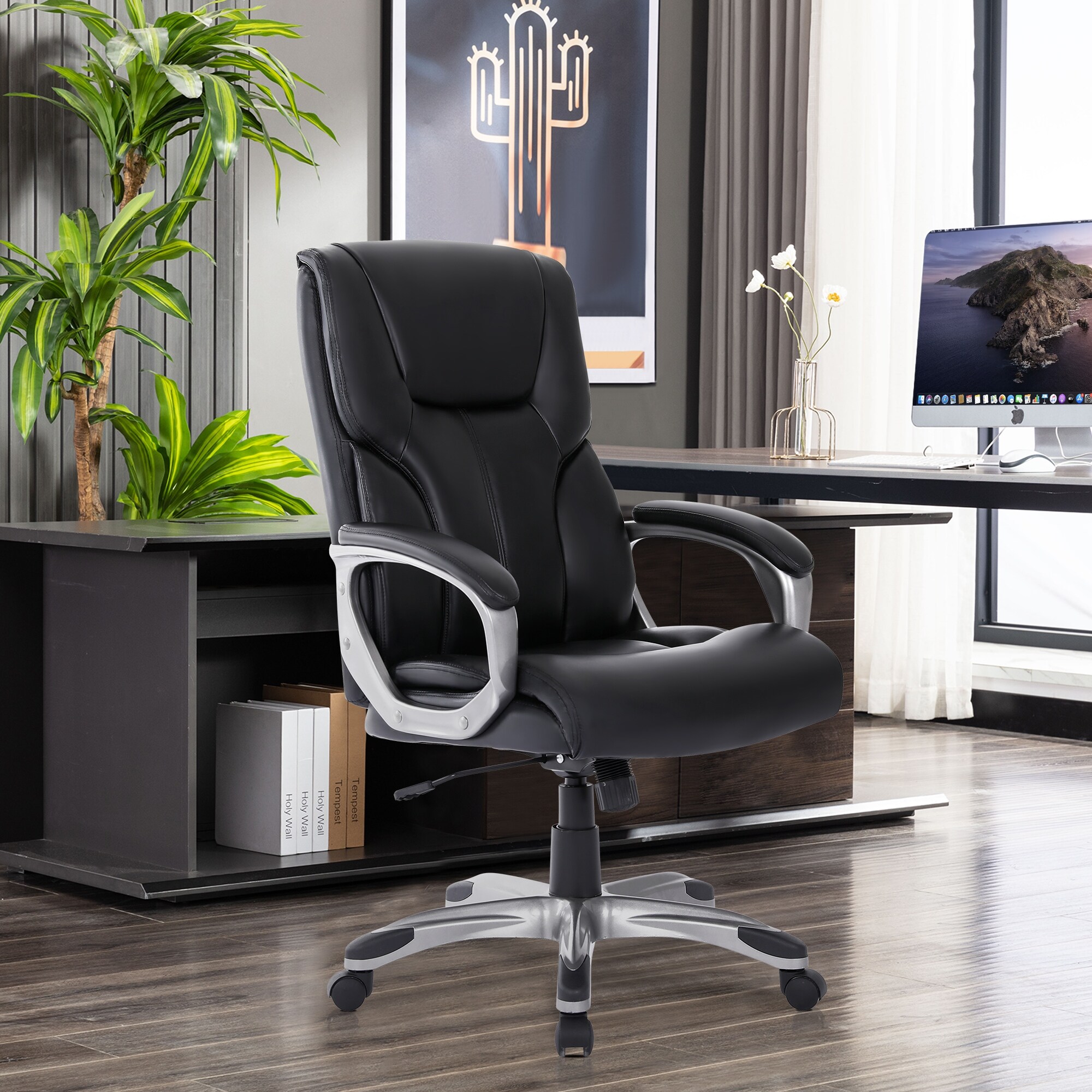 Pvc sales office chair