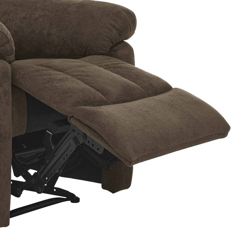 Devonaire Manual Recliner with Padded Arms