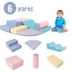 preview thumbnail 36 of 44, 6-Piece Kids Climb and Crawl Foam Play Set,Educational Activity Toys Pink&Purple&Yellow&Blue