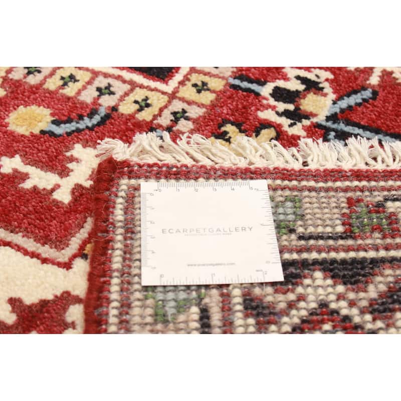 ECARPETGALLERY Hand-knotted Serapi Heritage Red Wool Rug - 4'7 x 7'11