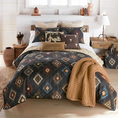Your Lifestyle by Donna Sharp Phoenix 3PC Microfiber Quilt Set