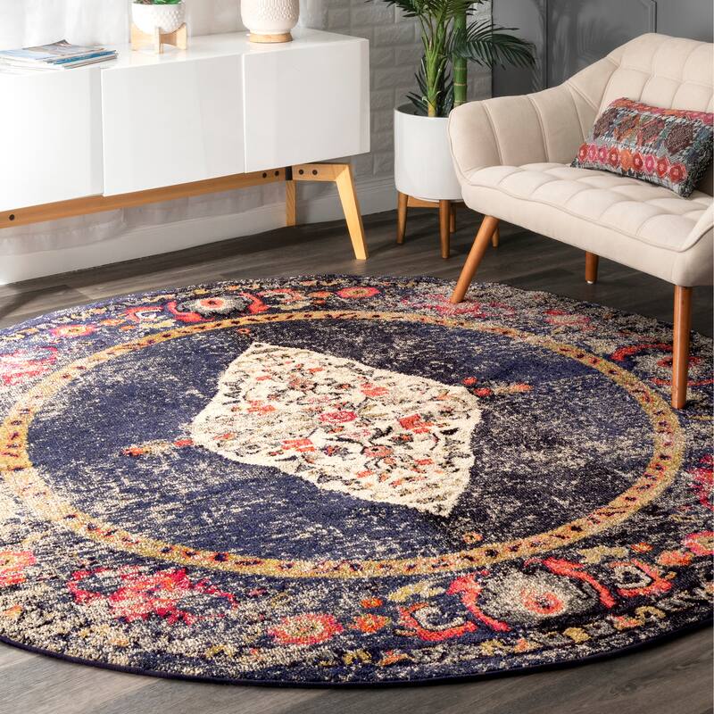 Nuloom Vintage Medallion Veronica Area Rug