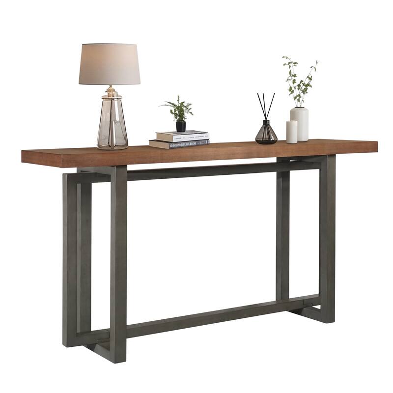 59" Narrow Console Table,Entryway Sofa Table for Hallway, Living Room