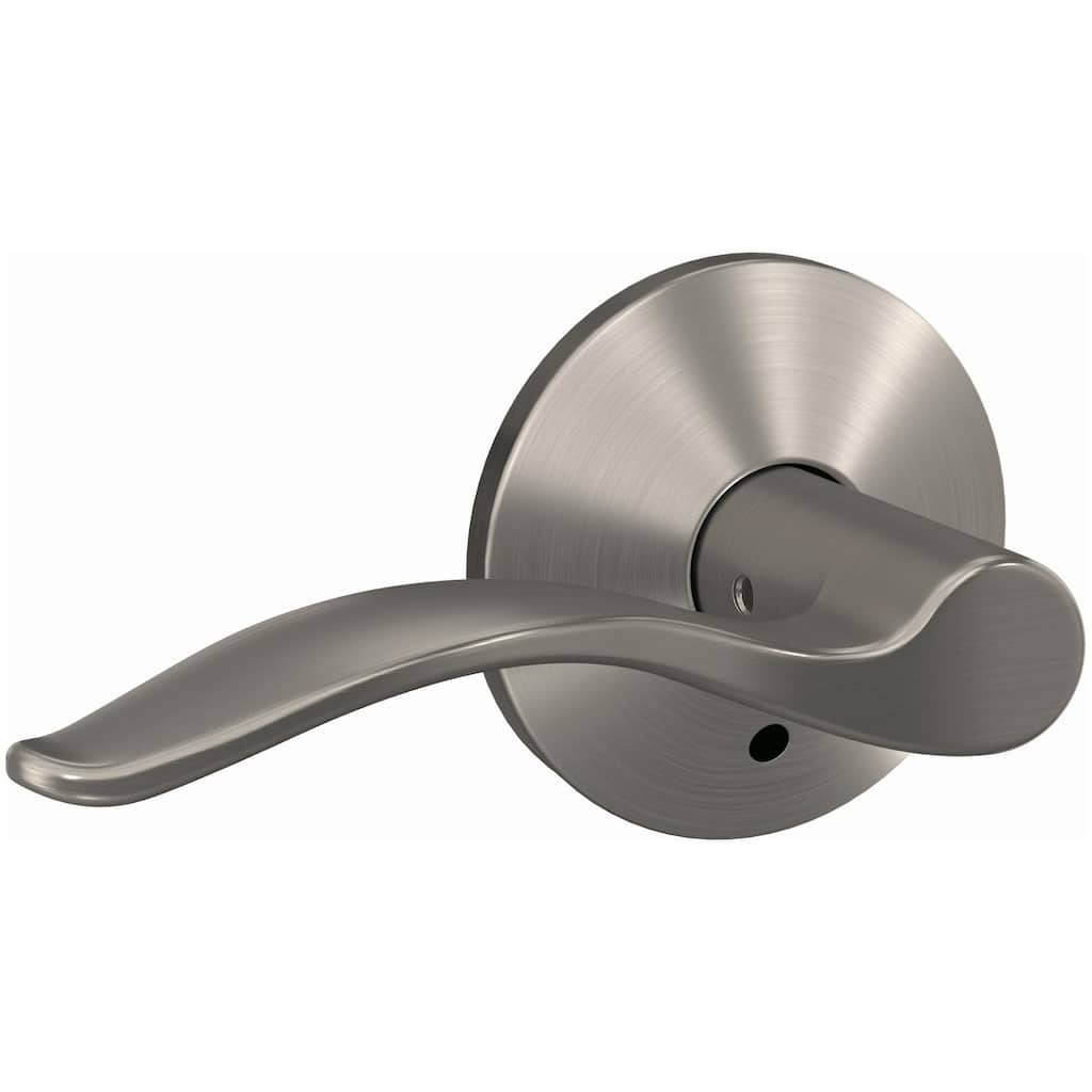 Schlage Custom Pennant Non-Turning Two-Sided Dummy Door Lever Set with