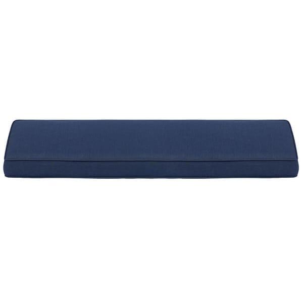 Aoodor Patio Furniture 46" x 18" x 3" Outdoor Bench Cushion - N/A