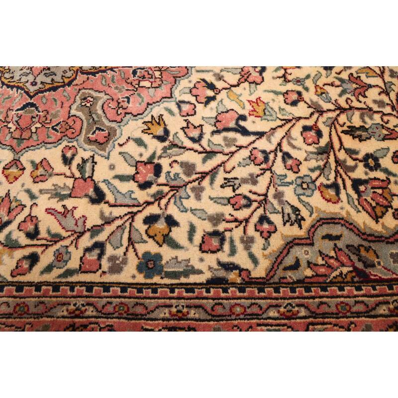 ECARPETGALLERY Hand-knotted Kayseri Cream Wool Rug - 5'1 x 7'10