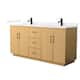 Option Light Oak / White Quartz Top / Matte Black