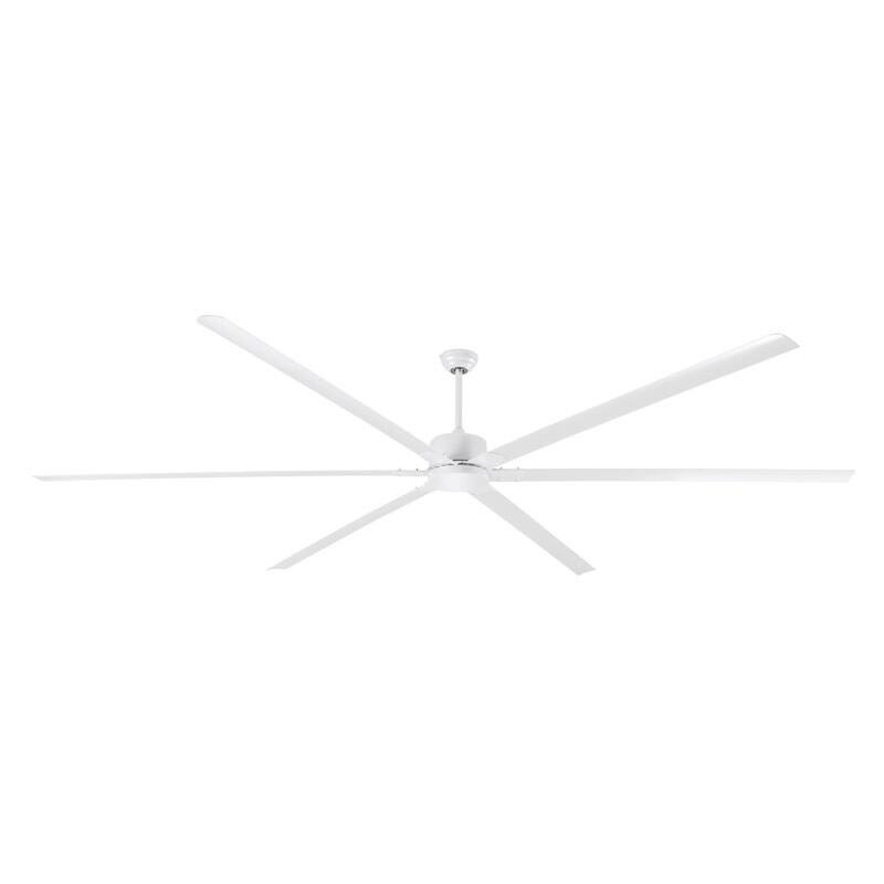 Canarm CP120 FANBOS 55.12" 6 Blade Indoor Ceiling Fan with Remote - White