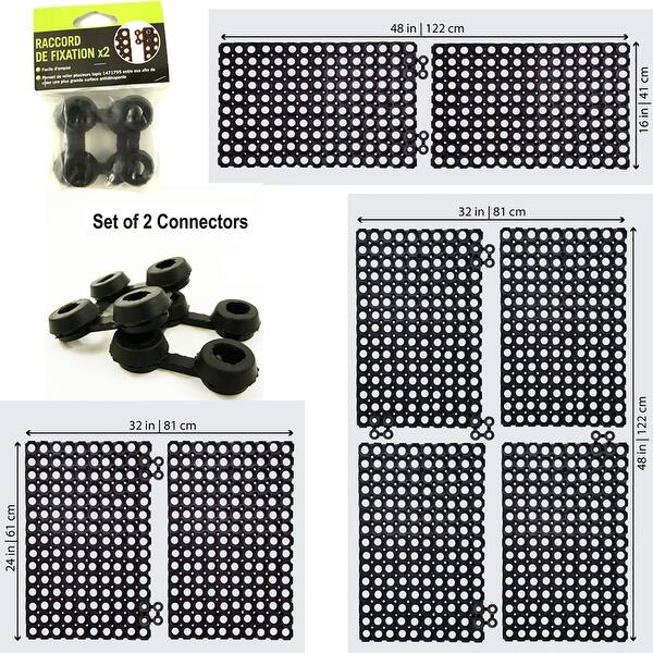 Mats Outdoor Interlocking Rubber Floor Mat Anti Fatigue Overstock 30585304