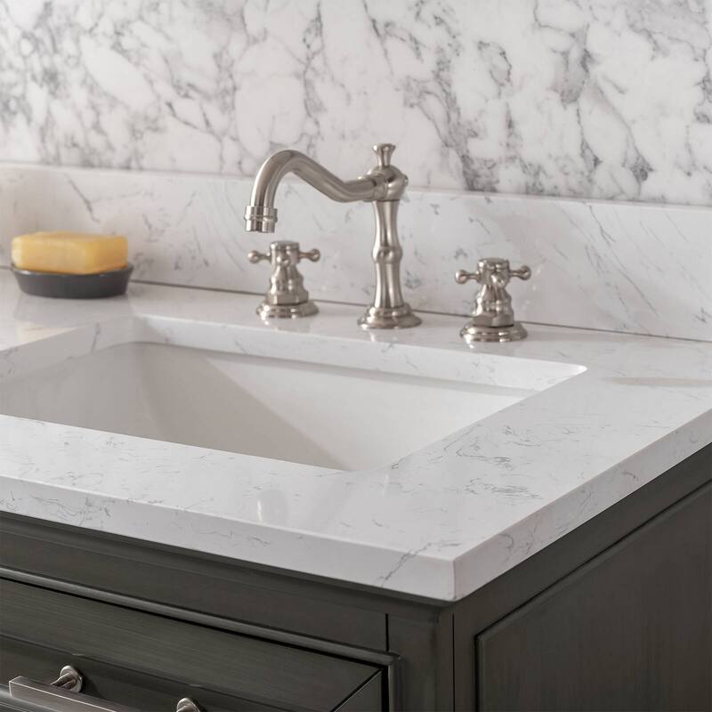 Serenlace Engineered Marble Vanity Countertop with Sink