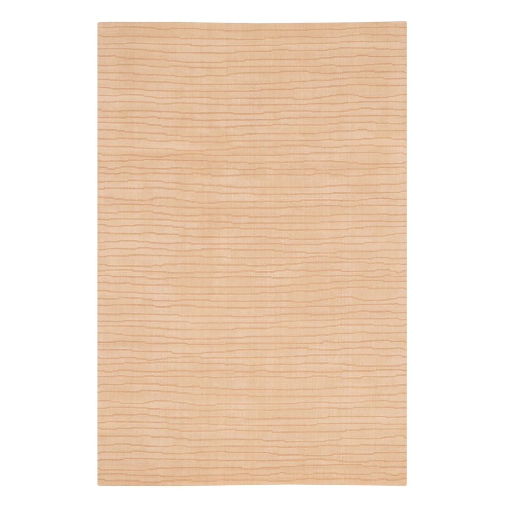 ECARPETGALLERY Hand Loomed Kashkuli Gabbeh Beige Wool Rug - 6'6 x 9'6
