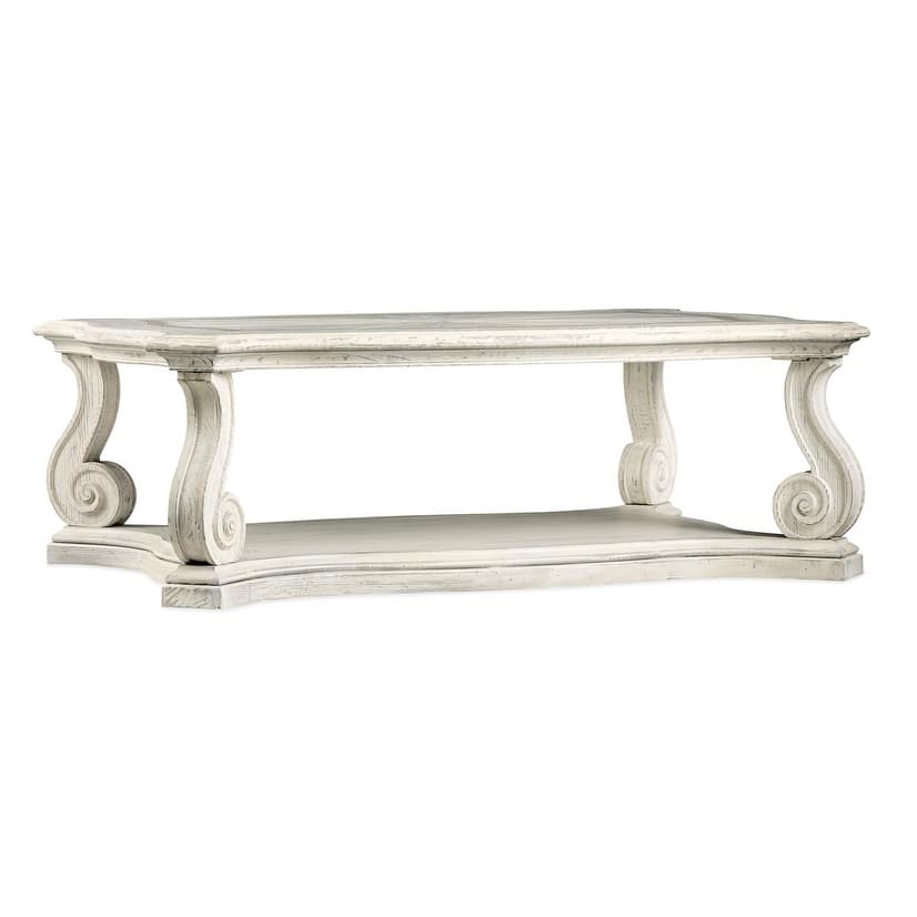 Hooker Furniture 5961-80109-COFFEE-TABLE-A Traditions 52" Wide Oak and