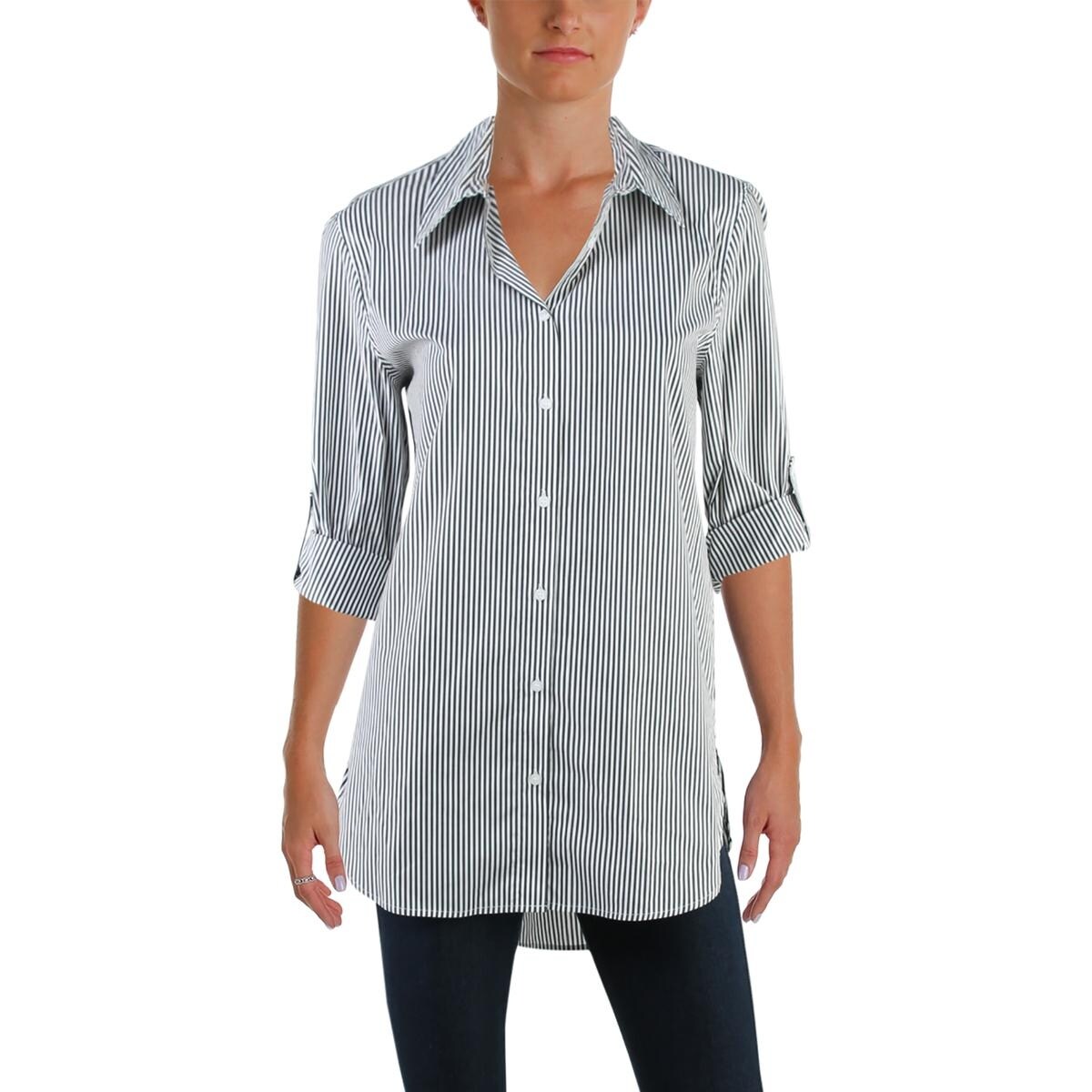calvin klein tunic tops