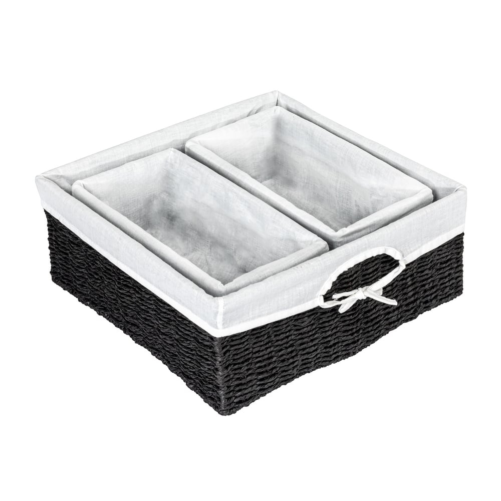 Household Essentials Wicker Basket Set