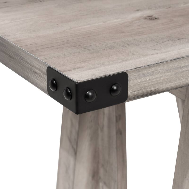 VredHom Console Table Sofa Table Entryway Table with Storage Shelf