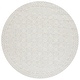 preview thumbnail 22 of 20, SAFAVIEH Handmade Blossom Manuela Modern Floral Wool Rug 6' Round - Grey/Ivory - Round