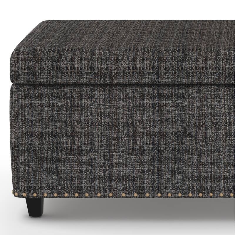 WYNDENHALL Stanford Upholstered Storage Ottoman