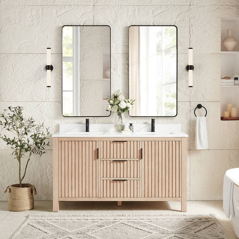 Shenzhen Bath Vanity with Composite Stone Top without Mirror