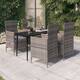 Option Grey 55.1" x 27.6" x 29.1" 5-Piece