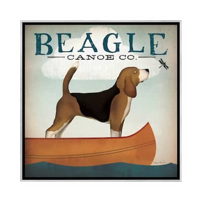 iCanvas "Beagle Canoe Co. " by Ryan Fowler Framed
