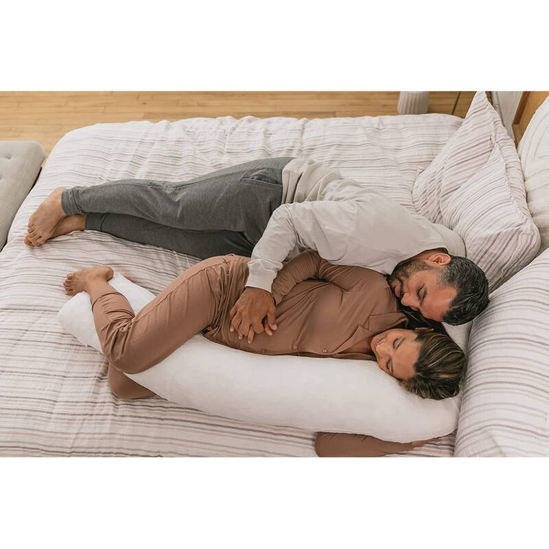 Therapeutic Full Length Body Pillow, Shredded Memory Foam, Removable