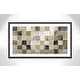 preview thumbnail 9 of 12, African Mosaic II 46 x 26 - Espresso
